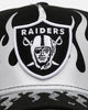 New Era Las Vegas Raiders 'Metallic Flames' 9FORTY A-Frame Snapback Black/Silver