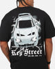 Key Street Lightning T-Shirt Black