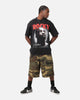 UFC By Culture Kings Leon 'Rocky' Edwards Vintage T-Shirt Black Acidwash