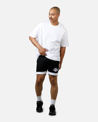 New Era Los Angeles Lakers Sport Class Shorts Black/White
