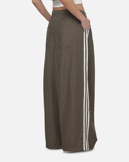 Adidas Women's Checks Trousers Olive