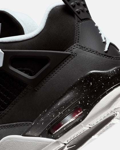 Jordan Kids' Air Jordan 4 Retro (GS) "Fear" Black/White