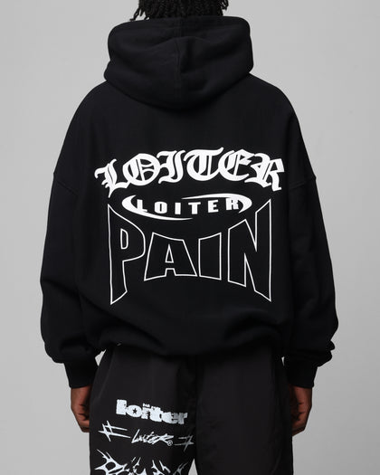Loiter Ultimate Pain Hoodie Black
