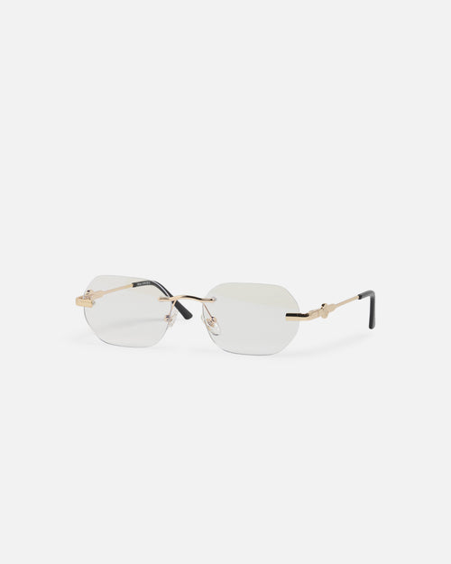 Belvoir & Co Willow Anti Blue Light Glasses Gold