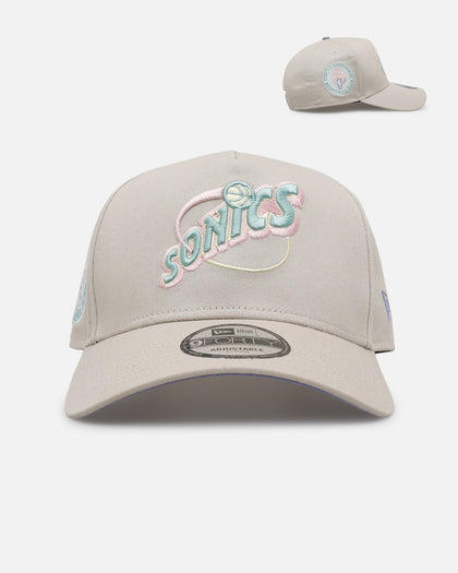 New Era Seattle SuperSonics 'Pastel 2.0' 9FORTY A-Frame Snapback Stone