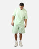 American Thrift Fleece Shorts Washed Lime