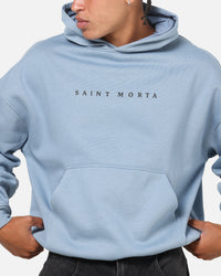 Saint Morta Conviction Boxy Hoodie Denim Blue