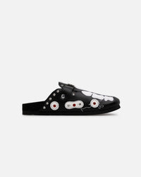 Octavious Marks Onyx Leather Clogs Black