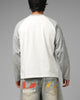 Loiter American Dream Long Sleeve T-Shirt Off White/Grey