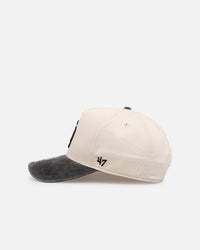 47 Brand San Diego Padres 'Washed Black Visor' 47 Offside Snapback Natural