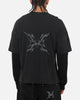 Saint Morta La Familia Layered Long Sleeve T-Shirt Washed Black