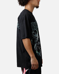 73Studio X Warcraft The Betrayer T-Shirt Black Acidwash