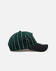 New Era New York Yankees 'Pinstripe' 9FORTY A-Frame Snapback Dark Green