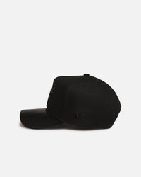 New Era Chicago Bulls 'Canvas Leather' 9FORTY A-Frame Snapback Black