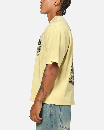 Mitchell & Ness Chicago Bulls Worldwide T-Shirt Chartruese