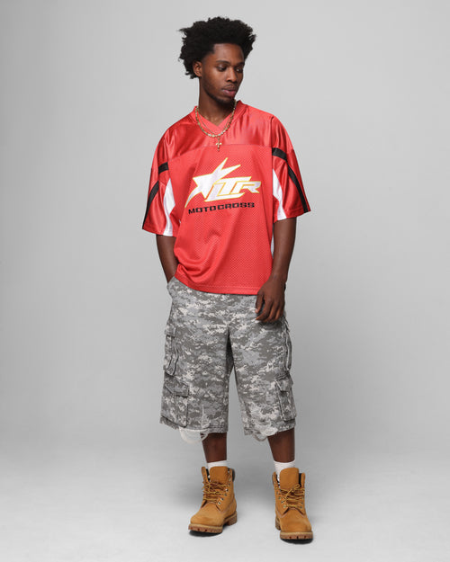 Loiter Collateral Cargo Shorts Snow Camo