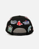 New Era Boston Red Sox 'All Over Embroidery' 9FORTY A-Frame Snapback Black