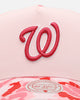 Mitchell & Ness Washington Nationals 'Pink Camo' Pro Pinch Snapback Pink