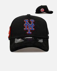 Pro Standard New York Mets 'Team Color Suede' Pro Pinch Strapback Official Team Color