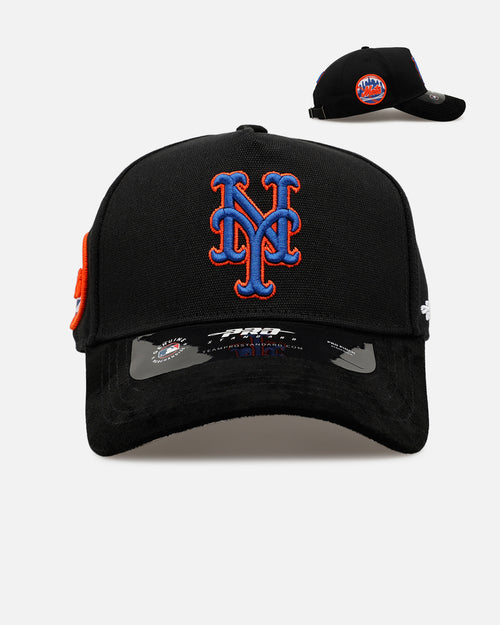 Pro Standard New York Mets 'Team Color Suede' Pro Pinch Strapback Official Team Color
