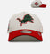 New Era Detroit Lions 'Strawberry' 9FORTY A-Frame Snapback Chrome/Red