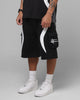 Loiter Hybrid Tek Cargo Shorts Black