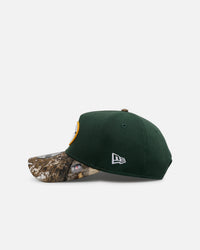 New Era Green Bay Packers 'Realtree Visor' 9FORTY A-Frame Snapback Official Team Color