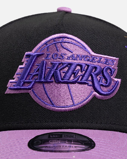 New Era Los Angeles Lakers 'Jacaranda' 9FORTY A-Frame Snapback Pastel Purple
