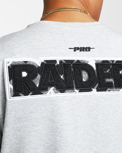 Pro Standard Las Vegas Raiders Pro Prep T-Shirt Heather Grey