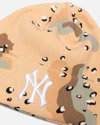 New Era New York Yankees 'Ghilliesuit' Knitted Beanie Camo