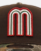 New Era Mexico National Baseball Team 'Great Outdoors' 9FORTY A-Frame Snapback Brown/Camo