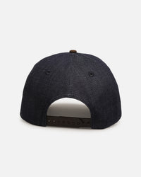 New Era Denver Broncos 'Denim Cowhide' 9FORTY A-Frame Snapback Navy
