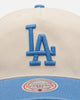 Mitchell & Ness Los Angeles Dodgers 'Washed Cotton' Deadstock Snapback Off White