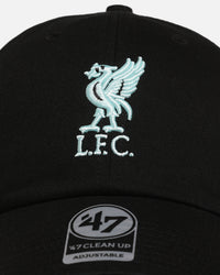 47 Brand Liverpool Football Club 47 Clean Up Strapback Black/Turquoise