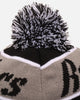 Mitchell & Ness Las Vegas Raiders Team Pom Beanie Black/Grey