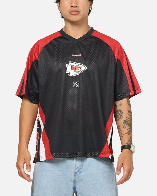 Mitchell & Ness Kansas City Chiefs Warehouse Rave Jersey Black/Red/White