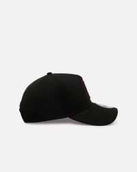 New Era New York Mets 'Easy Black And Scarlet' 9FORTY A-Frame Snapback Black/Scarlet