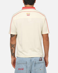 Carre Carré X Coca Cola Club Crest Polo Shirt Off White