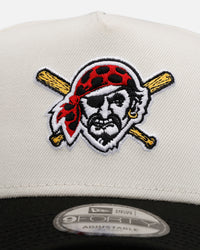 New Era Pittsburgh Pirates 'Team Color Visor' 9FORTY A-Frame Snapback Chrome/Official Team Color