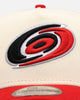 New Era Carolina Hurricanes 'Team Color Visor' 9FORTY A-Frame Snapback Chrome/Official Team Color