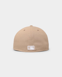 New Era New York Yankees "Camel White" 59FIFTY Fitted Tumbleweed/White