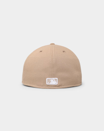 New Era New York Yankees "Camel White" 59FIFTY Fitted Tumbleweed/White