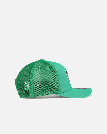 New Era Boston Celtics 'HWC' 9SEVENTY Trucker Stretch Snapback Green Med