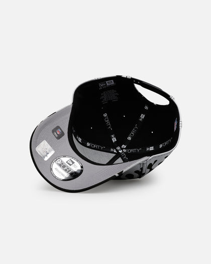 New Era Las Vegas Raiders 'Metallic Flames' 9FORTY A-Frame Snapback Black/Silver