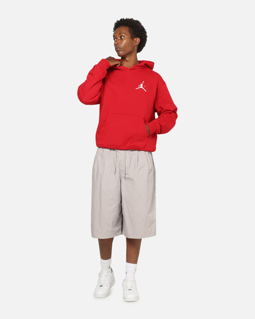 Jordan Jumpman Fleece Pullover Hoodie Gym Red/White