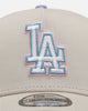 New Era Los Angeles Dodgers 'Pastel 2.0' 9FORTY A-Frame Snapback Stone