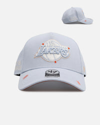 47 Brand Los Angeles Lakers 'Overstitch' 47 Offside Snapback Light Blue