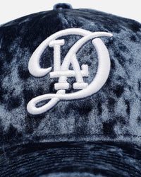 New Era Los Angeles Dodgers 'Crushed Blue Velvet' 9FORTY A-Frame Snapback Blue