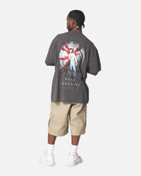 Goat Crew X Solo Leveling Solo Leveling Heavy T-Shirt Black Wash