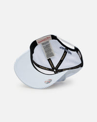 Mitchell & Ness Boston Red Sox 'Seersucker' Pro Pinch Snapback Blue/White